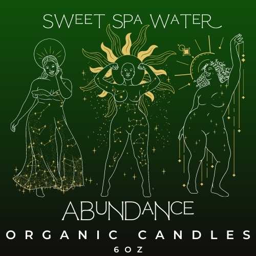 Abundance - Sweet Spa Water Candle / Wax Melt