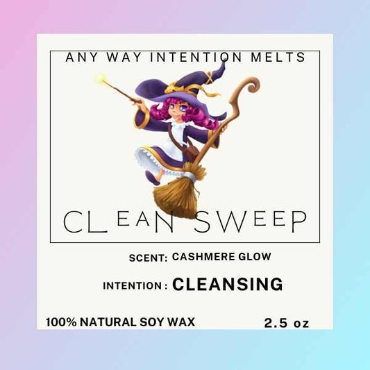 Clean Sweep - Cashmere Glow Candle / Wax Melt
