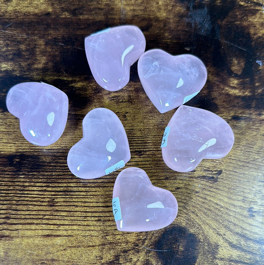 Rose Quartz Heart