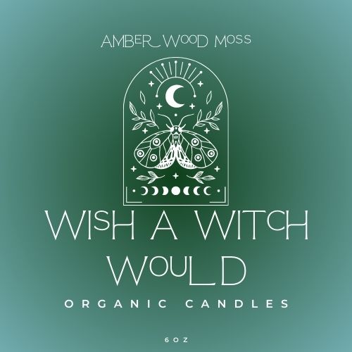 Wish a Witch Would - Amberwood Moss Candle / Wax Melt